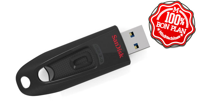 Clé USB 3.0 SanDisk Ultra 128 Go