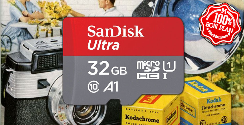 Carte microSDHC SanDisk Ultra 32 Go A1 - SanDisk