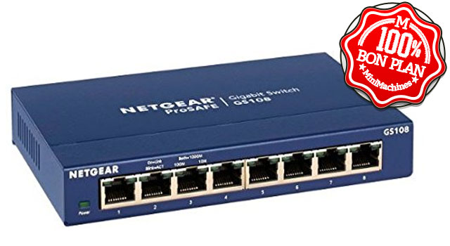 Switch 8 ports Netgear GS108