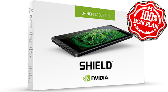 Nvidia Shield Tablet K1 : La tablette gaming à 179,90€
