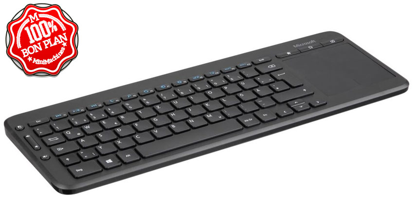 Clavier sans fil Microsoft All In One