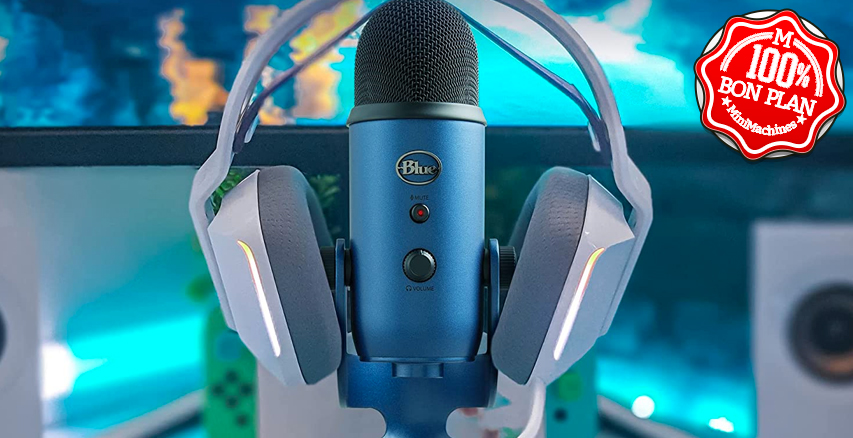 Microphone USB Blue Yeti Noir