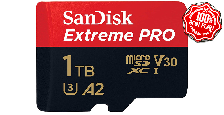 Carte MicroSDXC Sandisk Extreme Pro 1 To