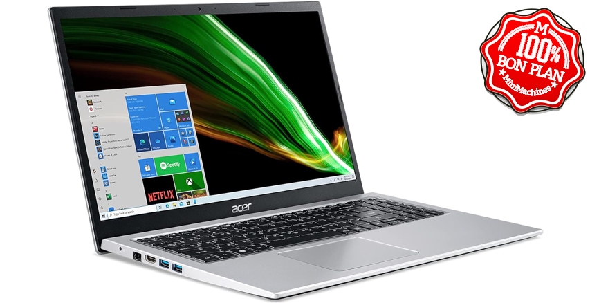 Portable Acer Aspire 3 A315 15.6" FHD IPS  i7-1165G7 12/512Go Win 11