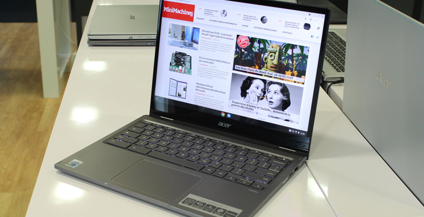 Test Asus Zenbook Duo 14 Tiger Lake : un étonnant PC portable à double écran  et équilibré