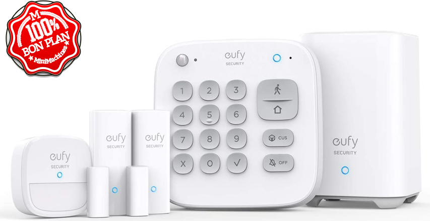 Kit alarme Eufy Security Alarme 5 pièces