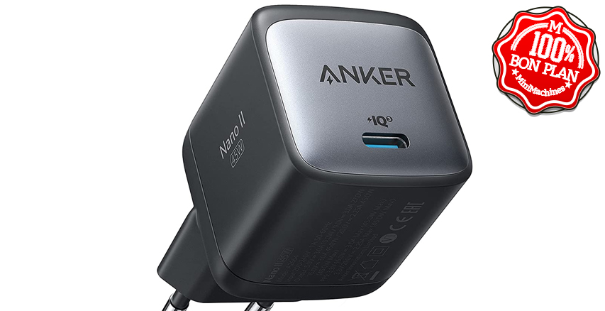 Chargeur USB Anker Nano II 65 watts