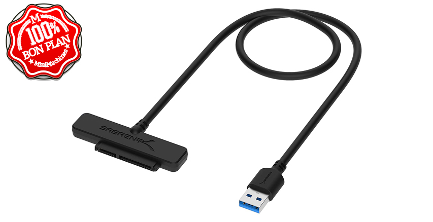 Adaptateur USB 3.0 vers SATA 3.0 Sabrent