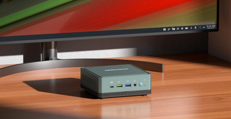 Le DeskMini UM350 De Minisforum Bascule Sous Manjaro Linux