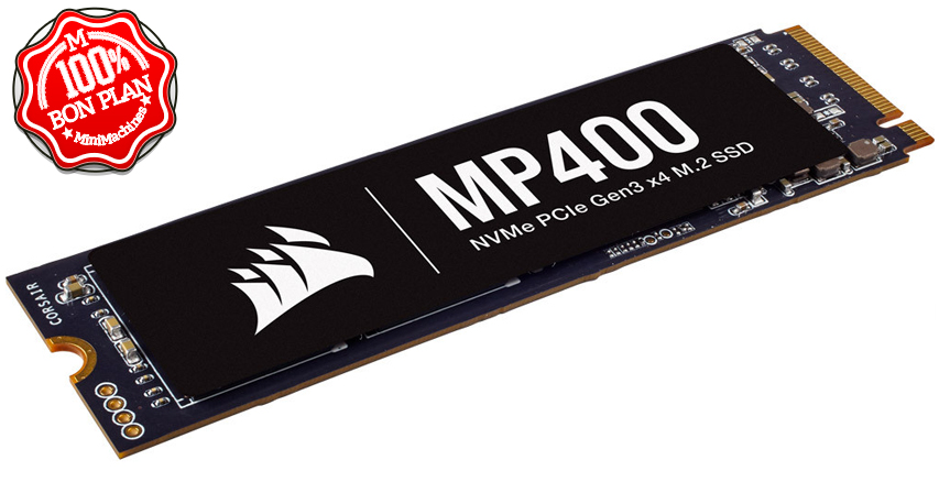 SSD Corsair MP400 2 To NVMe PCIe