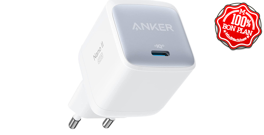 Chargeur USB Anker Nano II 45 watts