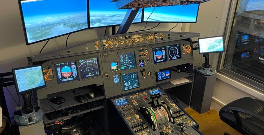 Maximachine : un cockpit entier d'Airbus A320 dans votre salon ?