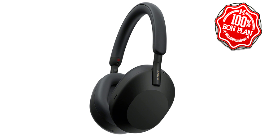 Casque Bluetooth Sony WH-1000XM5 avec réduction de bruit