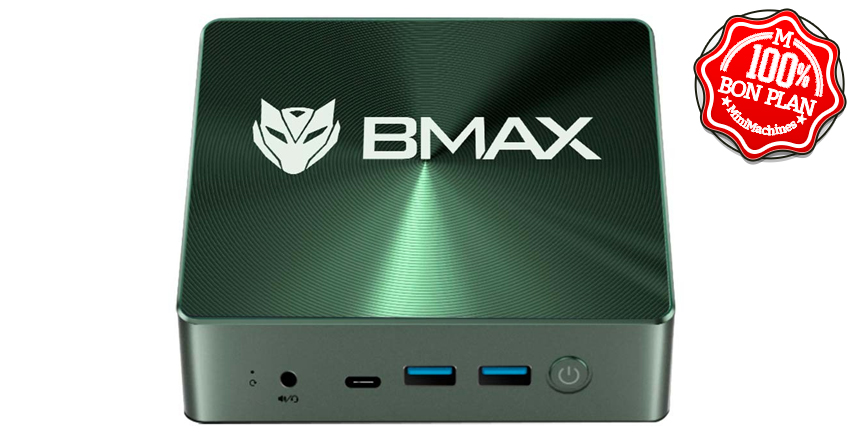 MiniPC BMAX B6 Power : Core i7-1060NG7 16Go / 1To SSD + NVMe libre